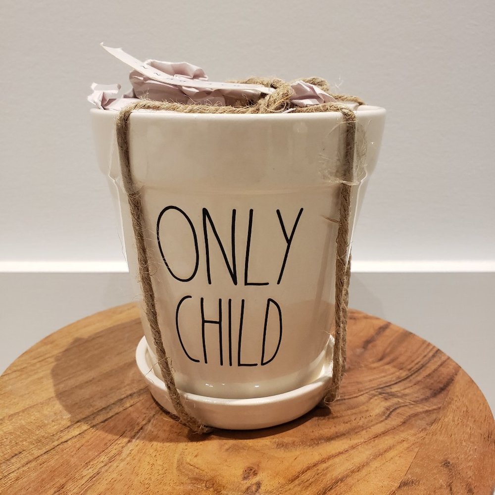 Rae Dunn HTF Only Child Planter